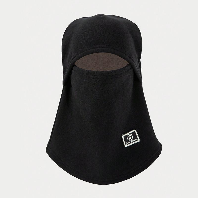 Autumn and Winter Fluffy and Thickened To Keep Warm and Windproof Neck Protective Cap