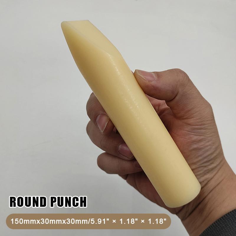 Pdr Nylon Punch Hammer, Paint-Safe Auto Body Dent Removal Tool With Repair Shim For Sheet Metal Repair