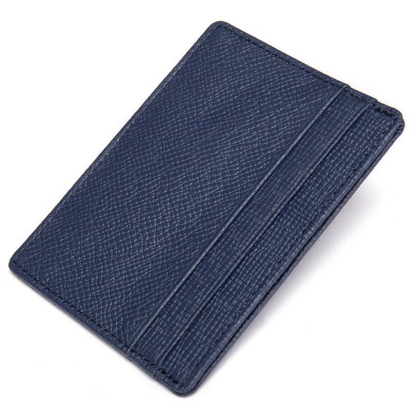 Real Pickup Bag With Multiple Card Slots Simple ID Holder Lightweight Trendy Ox Clip