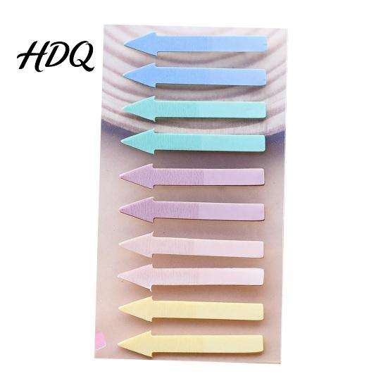 File Marking Tags Arrow Index Tab Stickers Translucent PET Page Markers Journaling Supplies Colorful Sticky Flags for Organizing Book And
