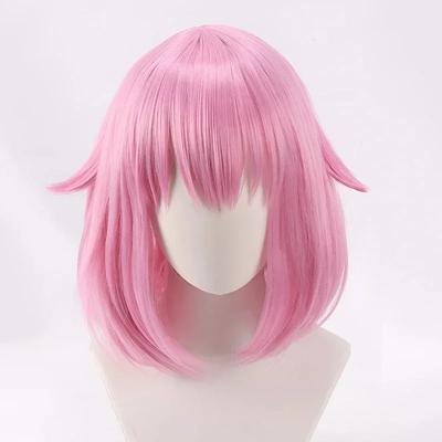 Ootori Emu Cosplayperuk Anime Project SEKAI COLORFUL STAGE! Emuperuk 34cm Kort Rosa Värmetåligt Syntetiskt Hårperuker