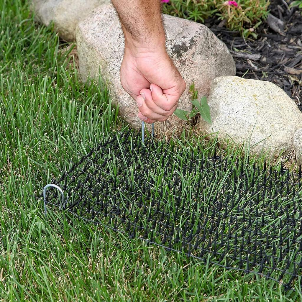 TongWey Cat Repellent Sheets 12 Nails Cat Repellent Mat with Cat Cat Cat Cat Cat Cat Stray Cat Pest and Cat Invasion Cat Suitable for and Bird and