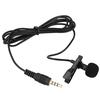     Portable on Lavalier Microphone, 3.5mm   Condenser Mic with 360 and Foam  , for Devices Computer Loudspker   Video Recording  