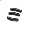 5Pcs/Lot Stainless Steel Snap Push Buckle Leather Cord Bracelet Spring Buckle Titanium Steel Jewelry Findings Wholesale