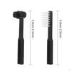 2 Pieces Vinyl Record Cleaning Brush Carbon Fiber Bristles Anti DeepClean Turntable