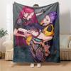 Fantasy Battle Trio Blanket Soft Throw Blanket For Home Bedroom Bed Sofa Travel Office Solid Christmas Blanket