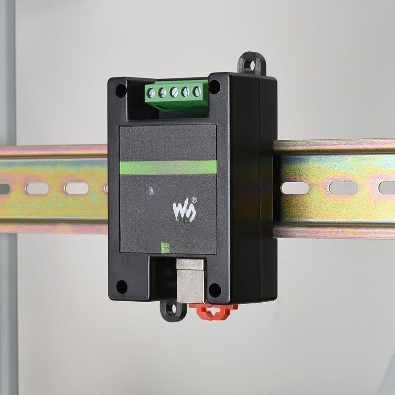 

DIN-rail USB to RS485/422 Industrial Isolated Converter with Wall Mounting Support