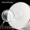 Mini Multifunctional 304 Stainless Steel Frying Pan with Filter for Induction Cookers