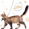 120cm/4ft Dog Cat Pearl Leash Silver Snap Hook Dog Leash Beaded Pet Dog Leash  Small Medium Dogs