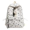 School bag new INS style star backpack, cute large-capacity backpack for girls, middle and high school students, casual travel backpack