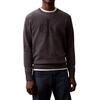 Minimalist Comfortable Versatile Logo Sweater Men Sweater Ebony 40EM300-410