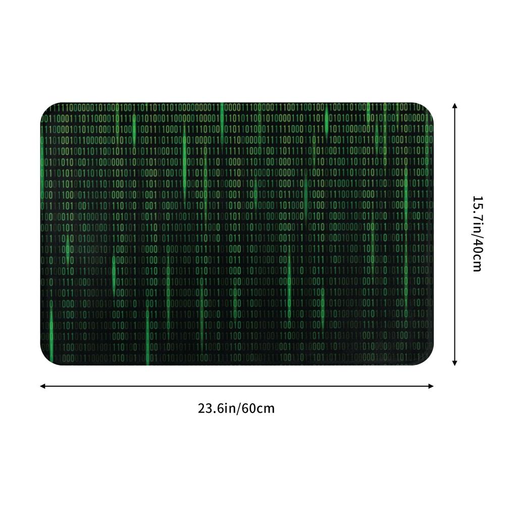 Cool Code Floor Door Kitchen Bath Mats Anti-Slip Outdoor Computer Science Hacker Doormat Garden Entrance Rug Carpet Footpad