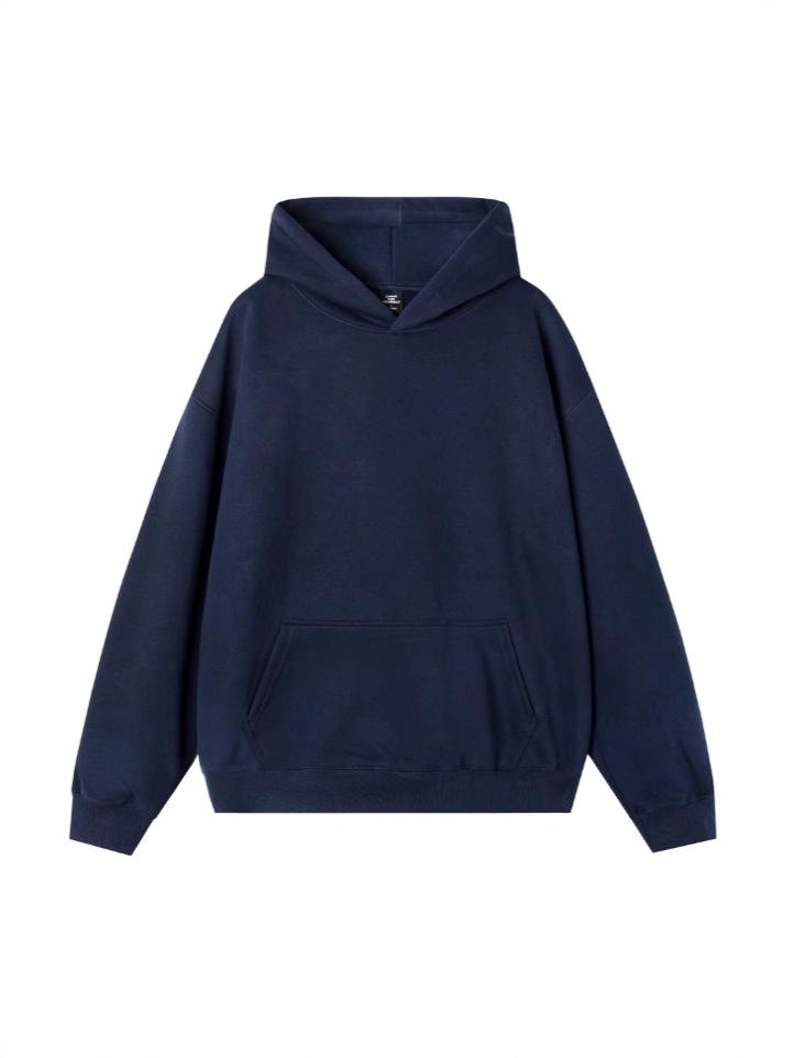 Unisex Autumn Solid Color Hooded Sweatshirt - Loose, Casual, and Comfortable