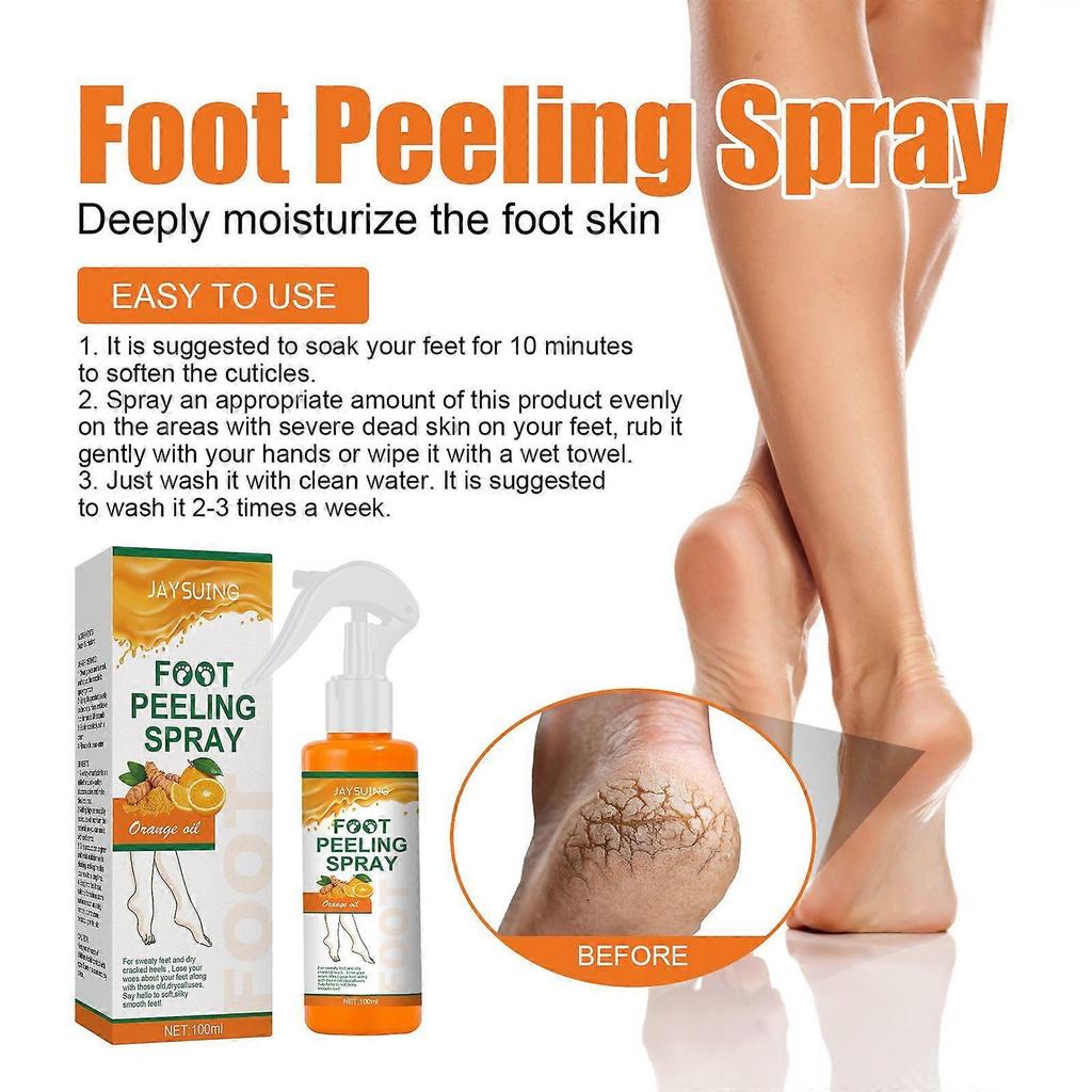 Jaysuing Exfoliating Care Spray Deep Cleansing Exfoliating Dead Skin Whitening Tender Skin Spray