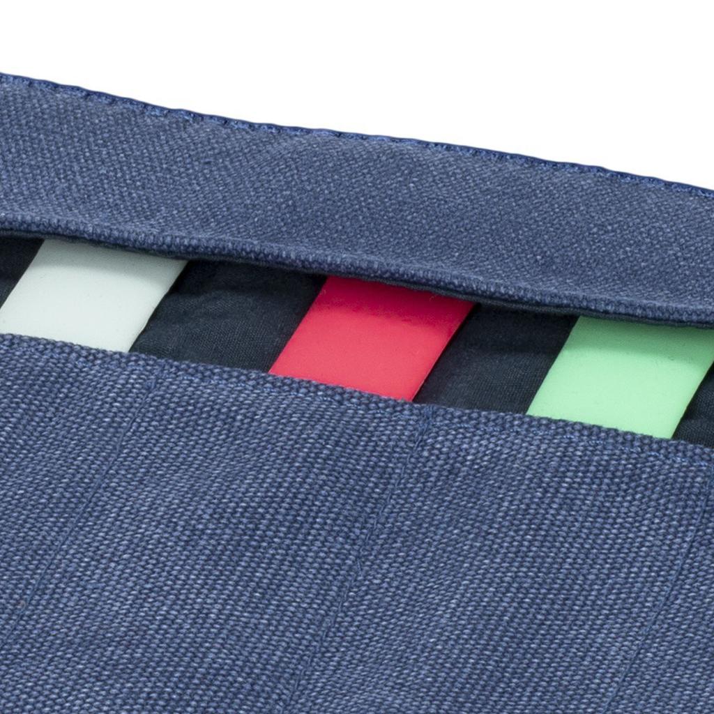 Organizadores de Viagem de 10 Compartimentos para Pulseiras de Smartwatch Estojo de Armazenamento Robusto de Lona de Algodão Compatível com a Maioria dos Relógios Uso