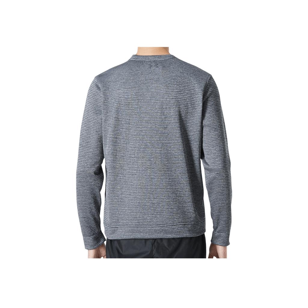 Under Armour Storm SweaterFleece Crew Neck Long Sleeve Sweatshirt Men Tops Grey 1373675-012