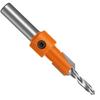 HOMEFISH Shank HSS Woodworking Countersink Router Bit Set Screw Extractor Remon Demolition for Wood Milling Cutter