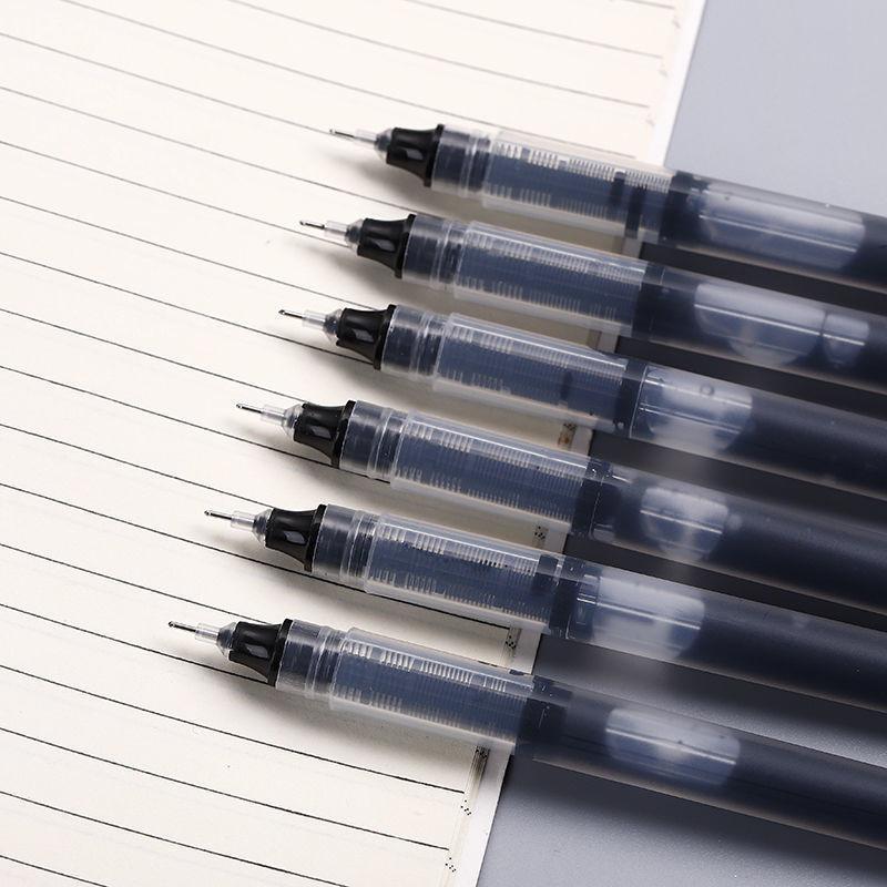 Schnell trocknender, gerader, flüssiger, voller Nadelschlauch, 0,5 Kohlenstoff-Wasserstift, Schule, Büro, Schreibbedarf, Studenten-Briefpapier, Schulbedarf