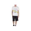 Adidas Originals Skateboarding Vetter Logo Print Comfortable Crew Neck Short Sleeve T-Shirt Men Tops White DU8389