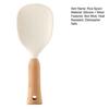Standing Rice Spoon with Non-Stick Paddle Rice Spatula Spoon Heat Resistant Rice Cooker Spoon Serving Spoon for Grains