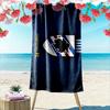 Large Beach Towel with Sampdoria FC Badge, Quick Dry Microfiber, Soft Absorbent, for Beach Pool Soccer Fan Gift