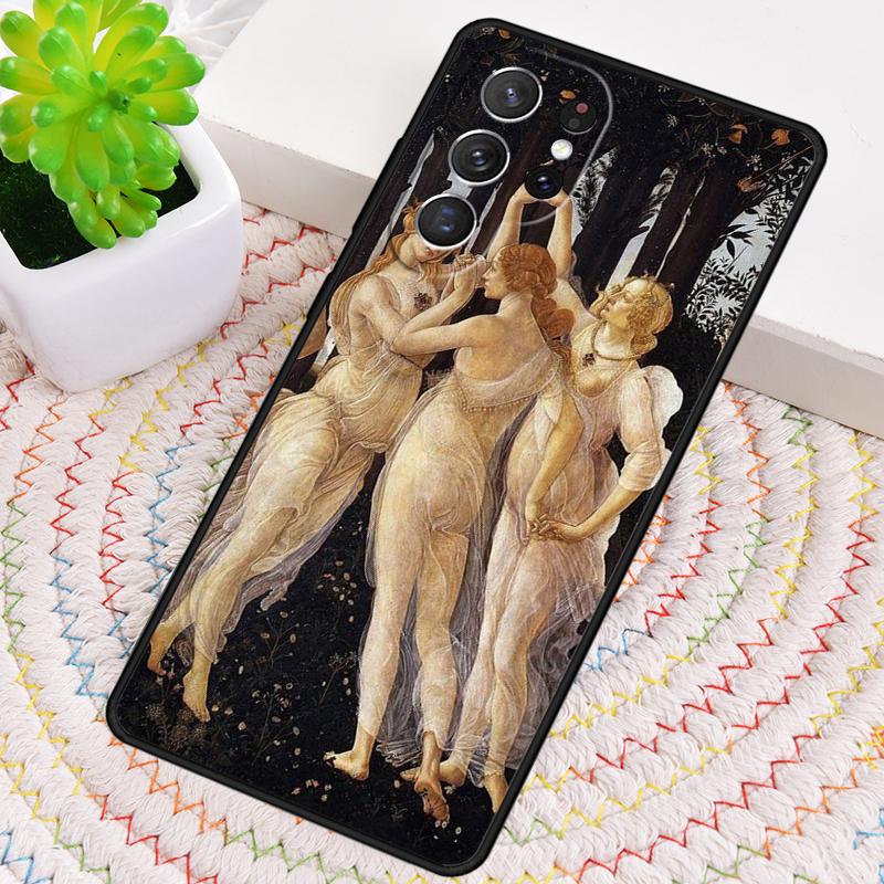 Sandro botticelli Renaissance art Phone Case For Samsung Galaxy note 10 pro S26 S25 S24 S23 S22 Ultra Plus S21 FE S20 Cover