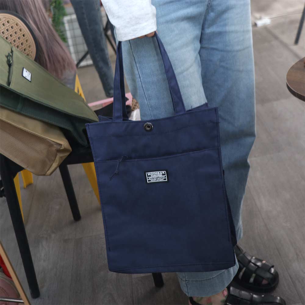 Große Kapazität Männliche Pendler-Tragetasche Oxford-Stoff Leichte Handtasche Tägliche Nutzung
