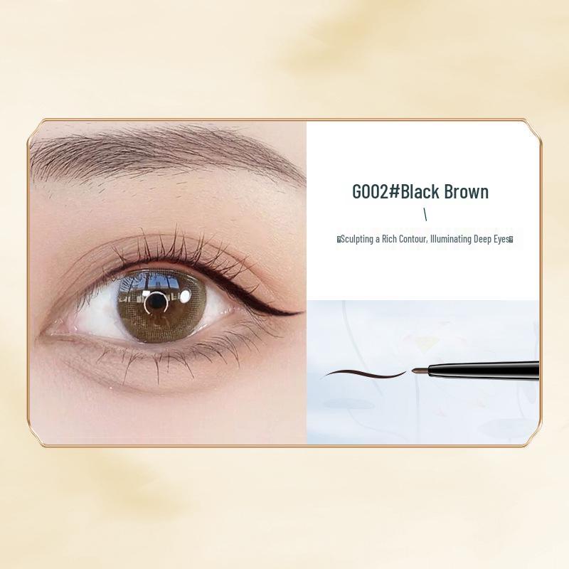 

Водостойкая Быстросохнущая Не размазывающаяся Стойкая Гелевая подводка для глаз с тонким кончиком 1g