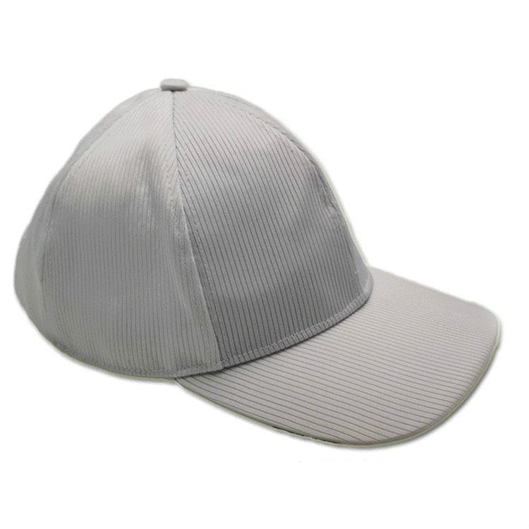 New LED Fiber Optic Luminous Hat Black and White Couple Luminous Outdoor Luminous Cap Baseball Cap Performance Cap