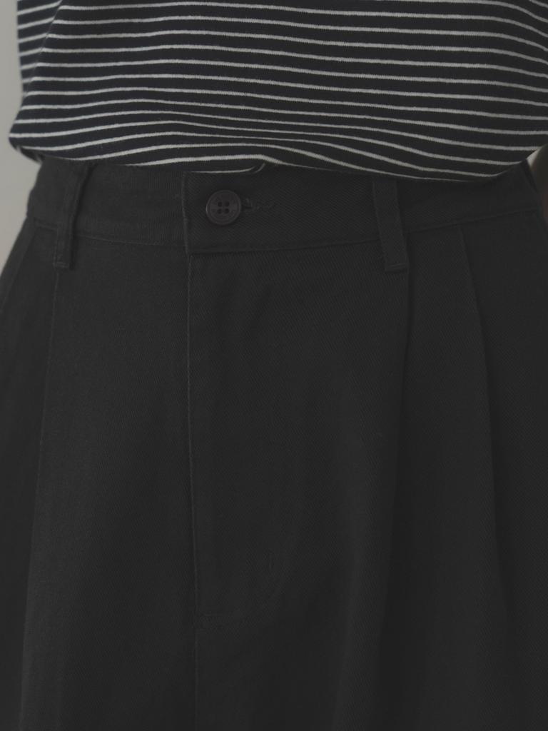 Deomiteun Savory Cotton Pants (Black)