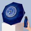 Portsmouth FC Mini 5 Fold Pocket Umbrella Compact Lightweight Anti UV Rain Sun Protection Umbrella Portable Travel Umbrella