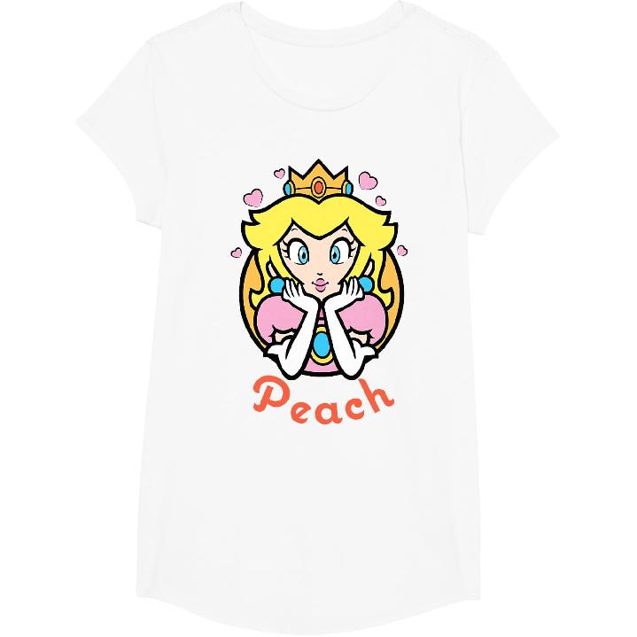 Nintendo Super Mario Princess Peach Portrait T-Shirt