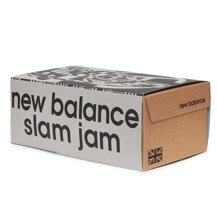 Slam Jam x New Balance  991 Made in England Shap Store Women Sneakers Black Grey W991SJM