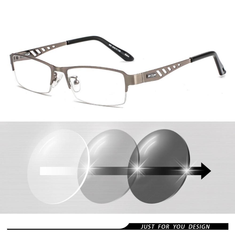 Photochrome Brillen Männer Frauen Myopie Brillen Fertige Brillen Studenten Kurzsichtigkeit Brillen 0 -0,5 -1 -1,25 -1,5 -1,75 -6