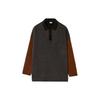 LOEWE Polo Shirts Men's Dark Gray Polo Collar Moderate Straight Fit H52633-3X84-1204