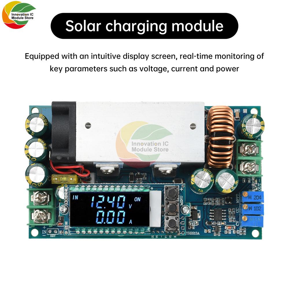 DC 10-75V 20A Adjustable Buck Module MPPT Solar Charging Constant Voltage Constant Current Charging Module With Display