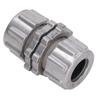 Dust Remover Pipe Connector Aluminum Alloy Solenoid Pulse Valve Quick Connector Adapter 2.54cm 1in