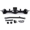 MIBIDAO Alu Alloy Extended / Stock Length Front Rear Axle for Axial SCX24 Deadbolt C10 Wrangler Gladiator Bronco 1/24 RC Car