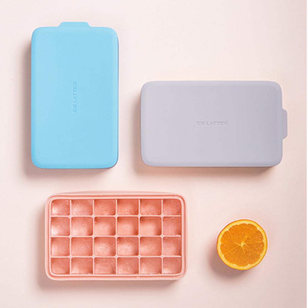 Einfach zu lösende Eiswürfelformen mit Deckel Lazy Artifact Flexibel Sicher Eiswürfelformen Frieren Sie Ihre Hände nicht Langlebig Küche