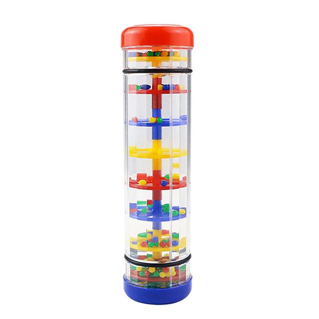 Toys Baby 6 12 Months Developmental Sensory Rain Stick Shaker Rattle Rainmaker Baby Toy Rainstick Musical Instrument For Babies