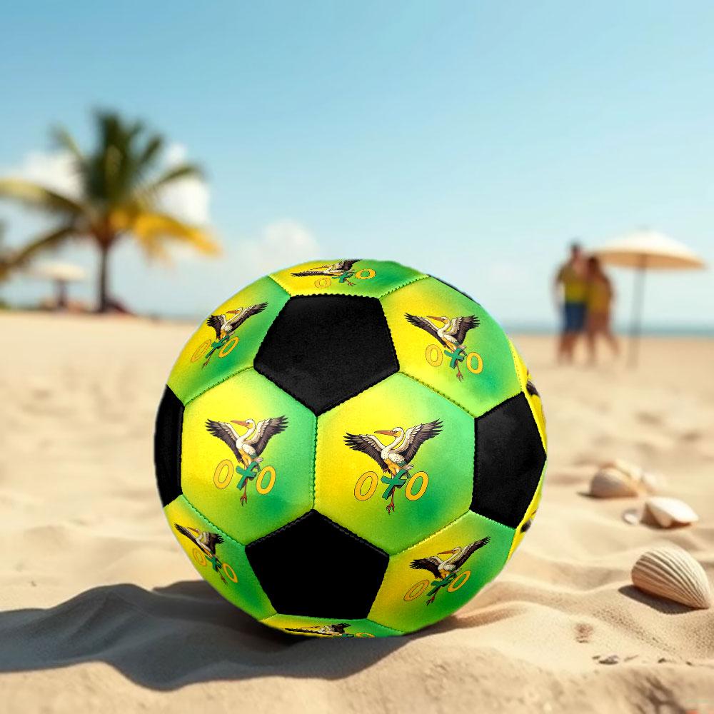 1pc ADO Den Haag Soccer Ball Size 5 Indoor Soccer Ball Fashion Colorful Backyard Game - Great For Sports Fans Gift HE6