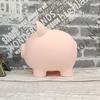 Cartoon Pig Vinyl Piggy Bank, Shatterproof Coin Cash Storage Container, Children Money Saving Box Decoration, Girls for Boys Girls