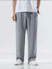 Linen Pants Men's Summer Breathable Cotton Hemp Wide Leg Casual Pants