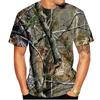 Men Hunting Camouflage T-Shirt Summer Short Sleeve 3D Print Streetwear Luxury Casual Top Clothes