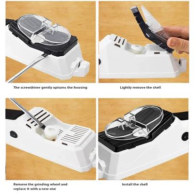 Knife Sharpener Professional USB Electric Knife Sharpener Adjustable for Kitchen Knives Tool Knife Scissor Sharpening