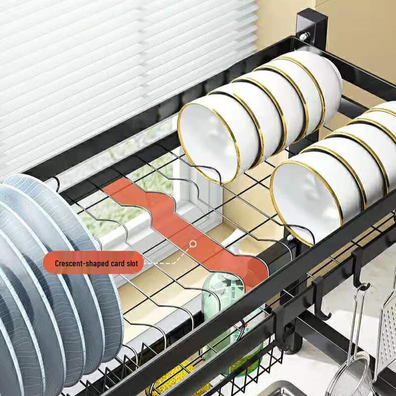 Miflame 55cm Single-Layer Kitchen Sink Organizer Rack