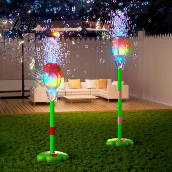 Backyard Bubble Fun Automatic Machine for Kids Blower with Lights And Music