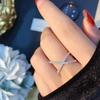 Elegant Women's X Ring - Trendy, High-End, Light Luxury Design for a Fashionable Statement
