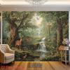 2D Enchanted Woodland Animal Backdrop Photography Background Banner