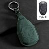 Fit For Trumpchi Gac Empow J11 J12 J13 J14 J15 J16 Gs8 Suede Fabric Auto Key Fob Cover Case Protector Housing Mount Key Ring Auto Accessories